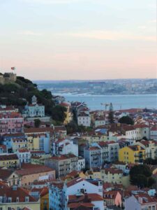 Lisbon panoramic view