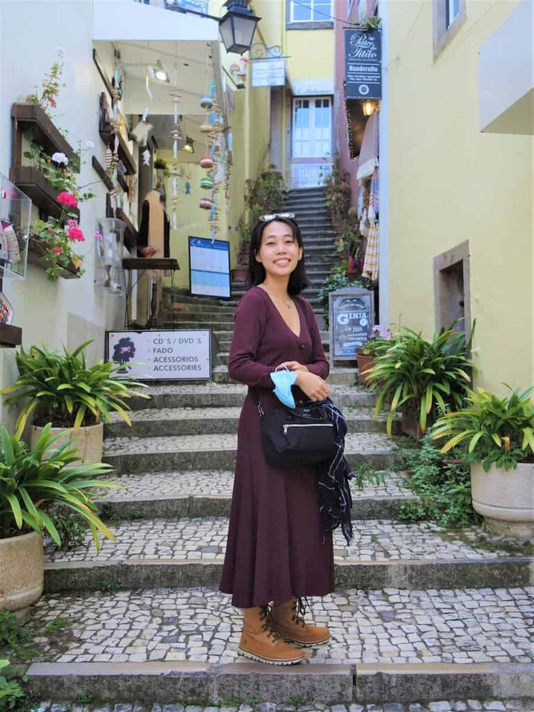 Quaint alley at Sintra