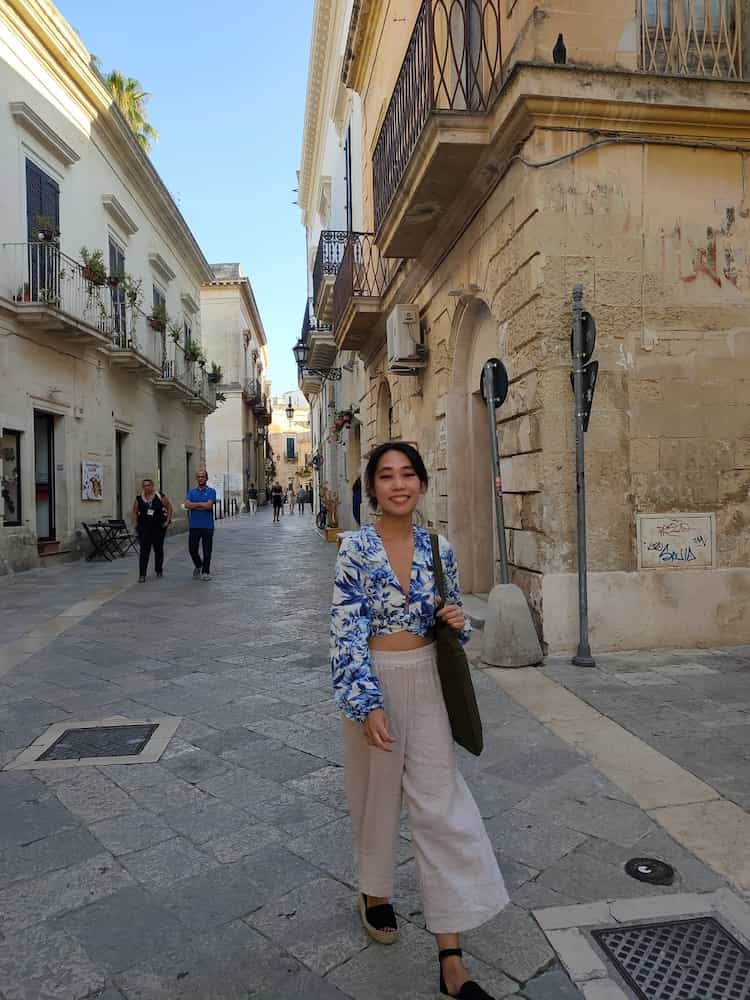 Streets in Lecce