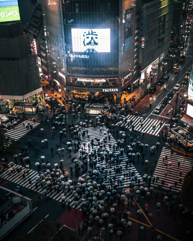 Japan Travel Guide: Shibuya Crossing in Tokyo. Photo by Life of Wu from Pexels