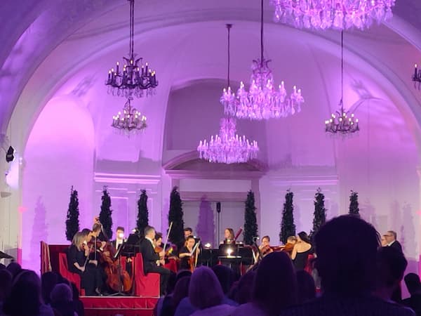 Mozart concert and opera at schonbrunn