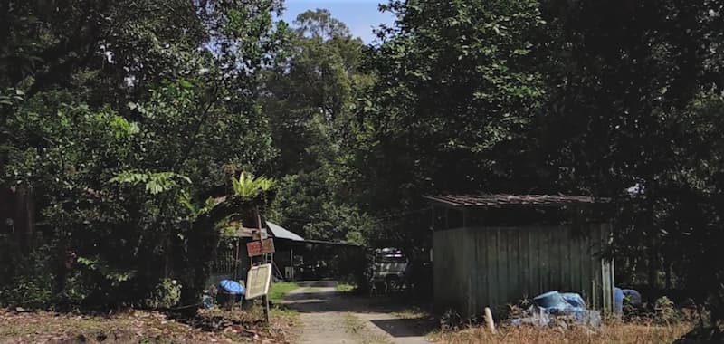 Make Shift Hut at Pulau Ubin